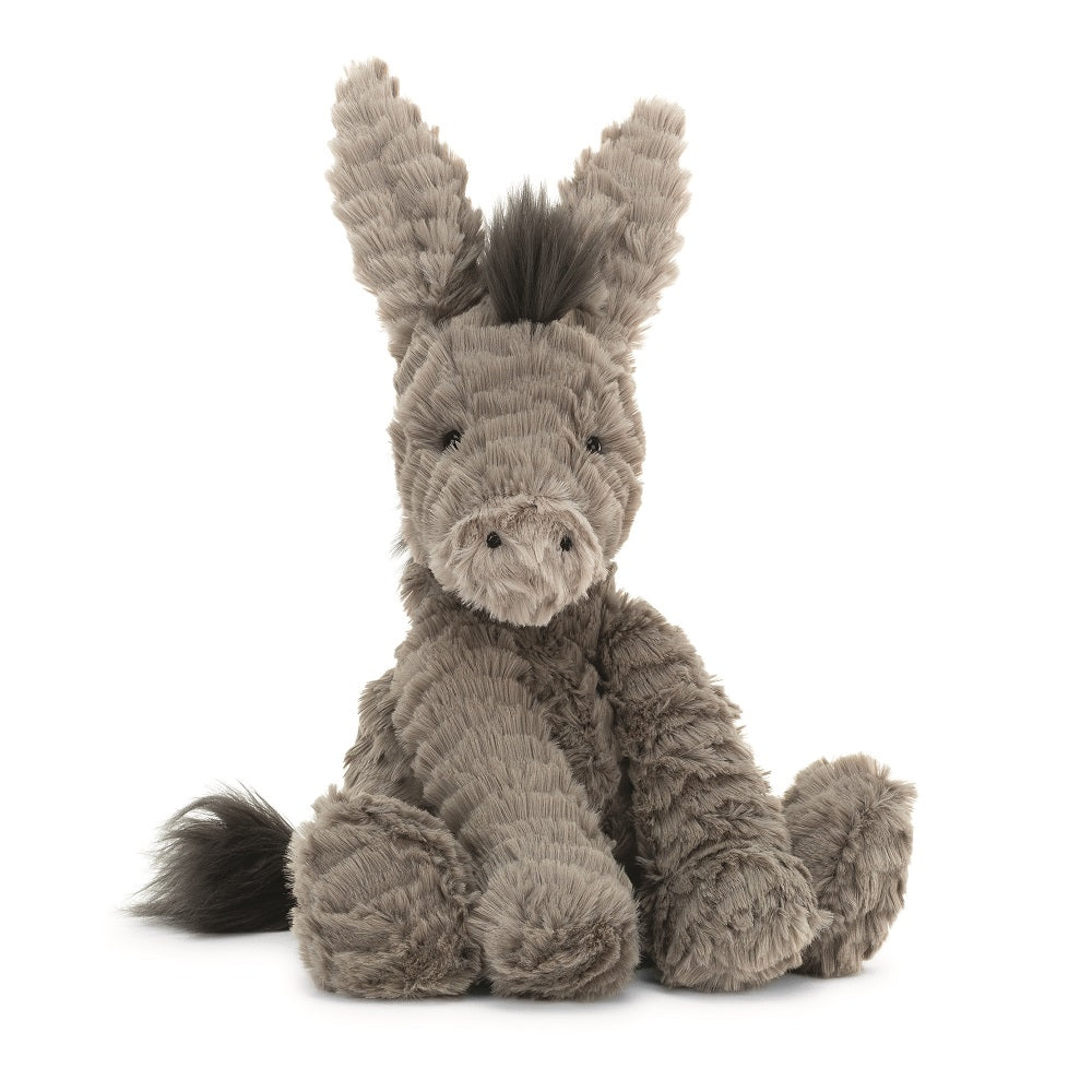 Jellycat Fuddlewuddle Donkey (Medium)-Toys & Learning-Jellycat-009264 DY-babyandme.ca