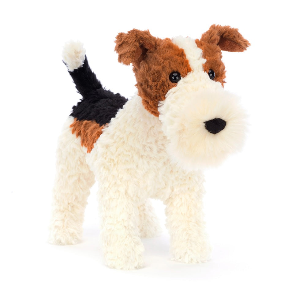 Jellycat Hector Fox Terrier-Toys & Learning-Jellycat-031743 10"-babyandme.ca