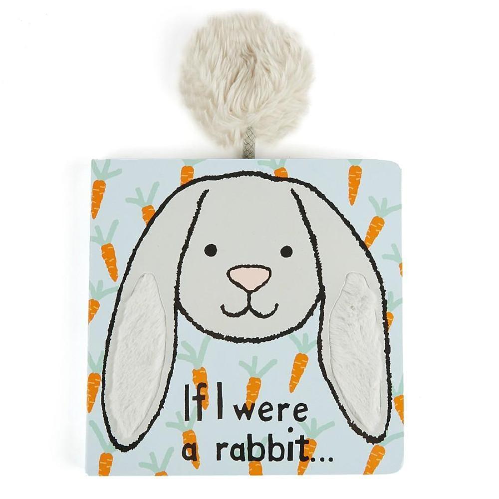 Jellycat If I Were A Rabbit Book (Grey)-Toys & Learning-Jellycat-004794 RG-babyandme.ca