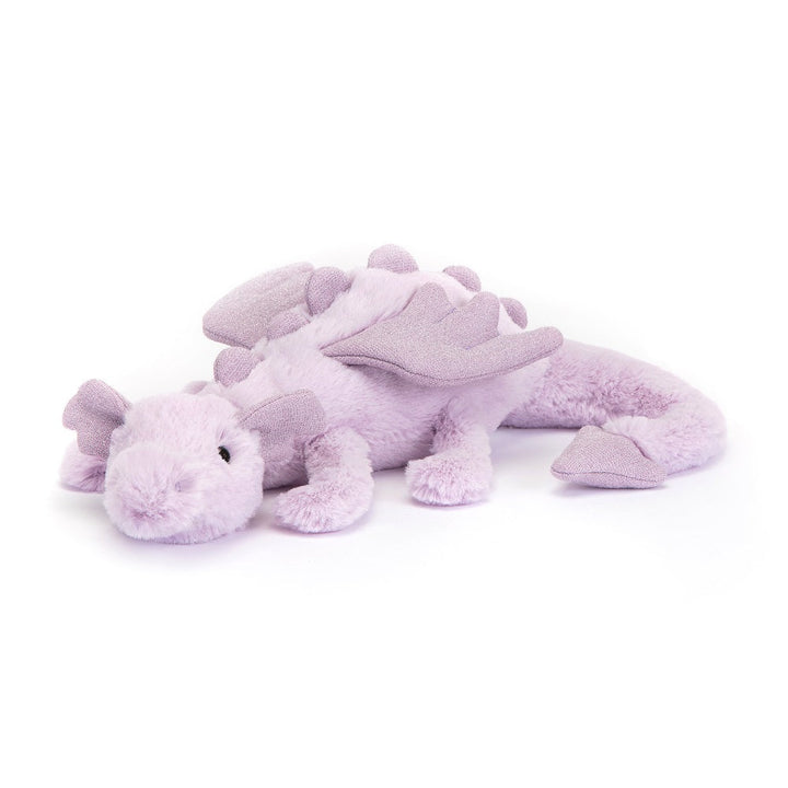 Jellycat Lavender Dragon (Little)-Toys &amp; Learning-Jellycat-031608 10"-babyandme.ca