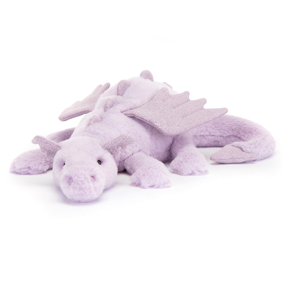 Jellycat Lavender Dragon (Medium)-Toys & Learning-Jellycat-031608 20"-babyandme.ca