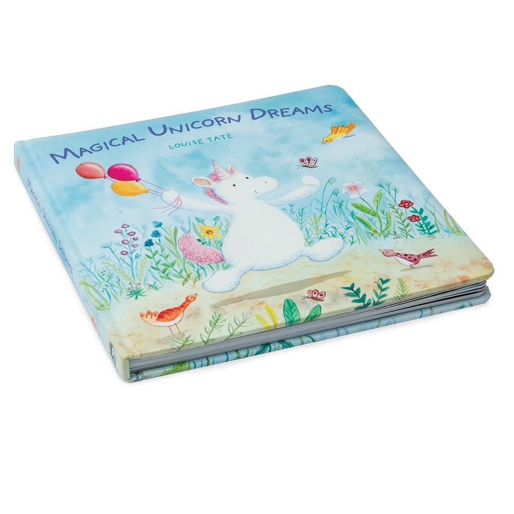 Jellycat Magical Unicorn Dreams Book-Toys & Learning-Jellycat-025687-babyandme.ca