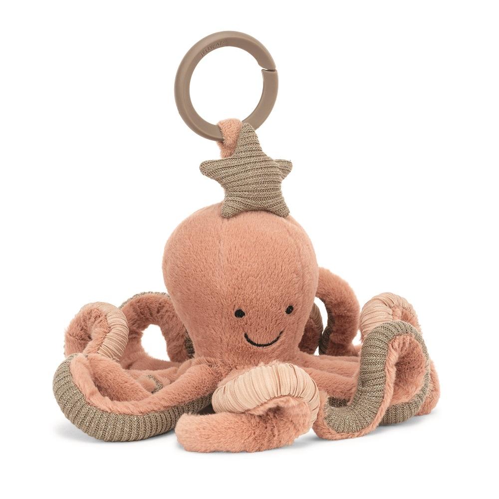 Jellycat Odell Octopus Activity Toy-Toys & Learning-Jellycat-028216 OL-babyandme.ca