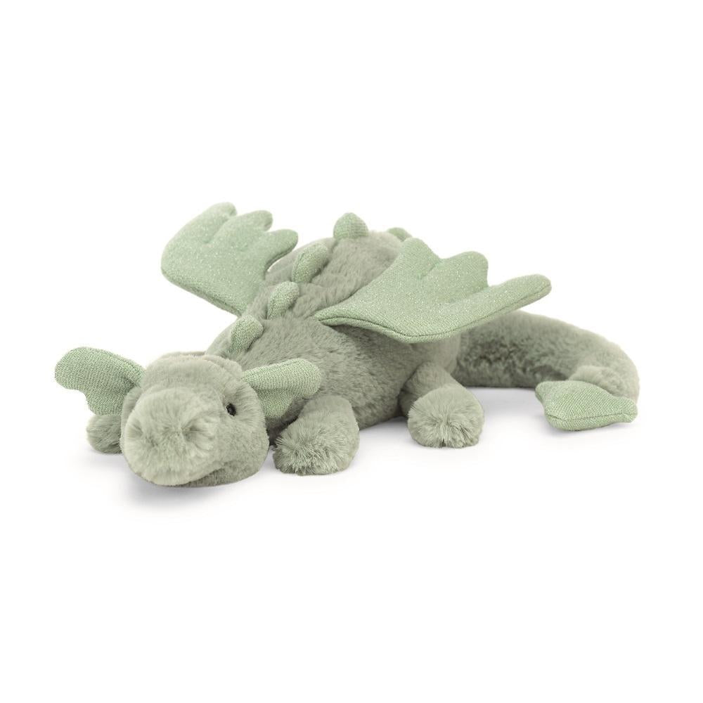 Jellycat Sage Dragon (Little)-Toys & Learning-Jellycat-028205 10"-babyandme.ca