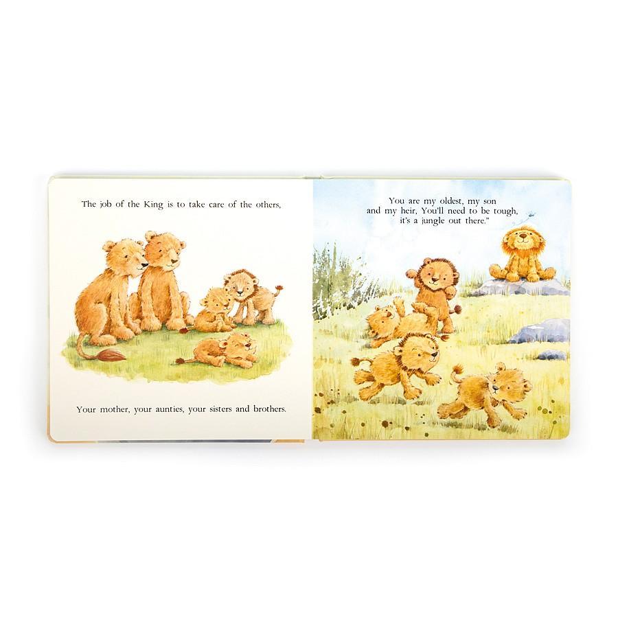 Jellycat The Very Brave Lion Book-Toys & Learning-Jellycat-026312-babyandme.ca