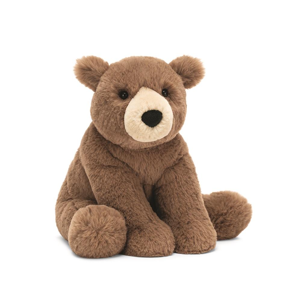 Jellycat Woody Bear (Small)-Toys & Learning-Jellycat-028198 8"-babyandme.ca