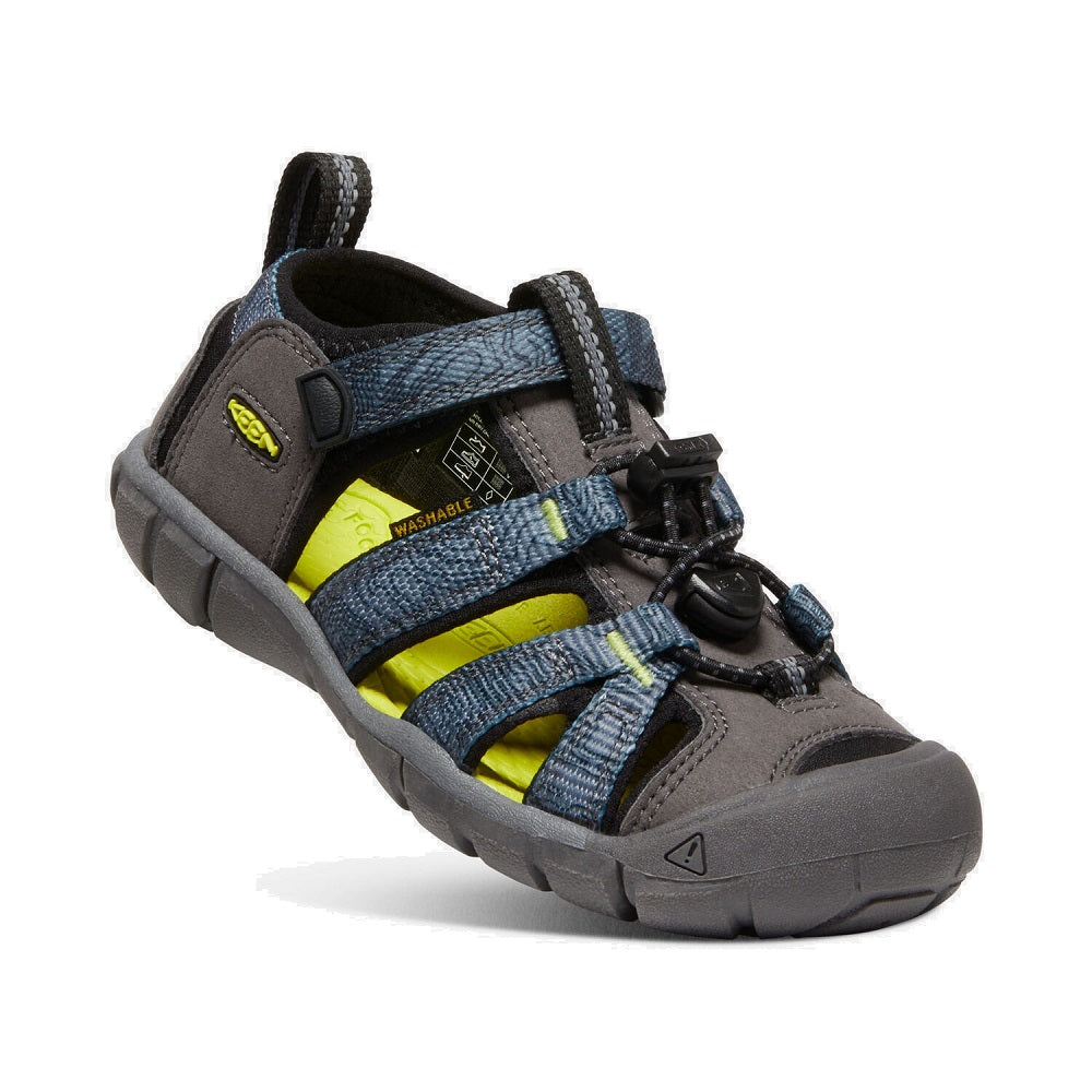 KEEN Little Kids' Seacamp II CNX (Magnet/Evening Primrose)-Apparel-KEEN--babyandme.ca