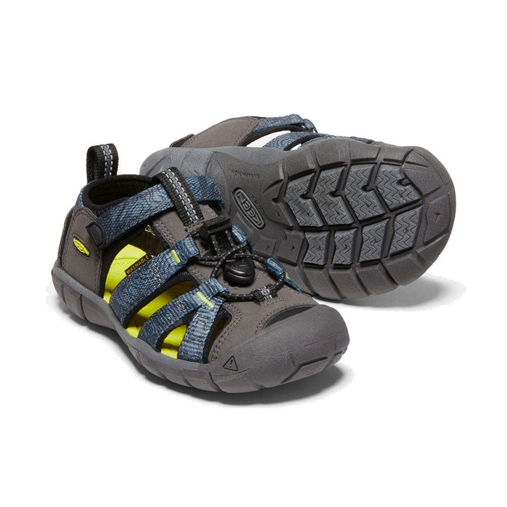 KEEN Little Kids' Seacamp II CNX (Magnet/Evening Primrose)-Apparel-KEEN--babyandme.ca