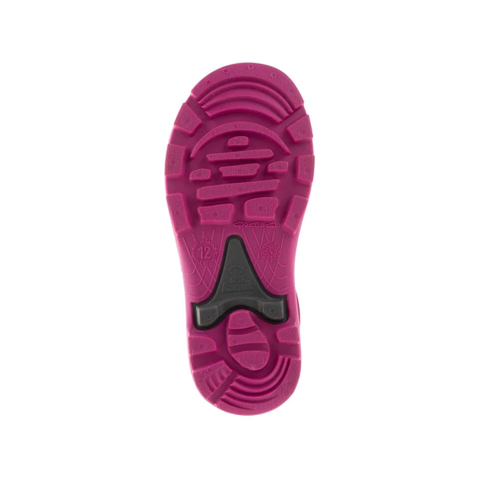 Kamik Snobuster 1 Winter Boot (Charcoal Magenta)-Apparel-Kamik--babyandme.ca