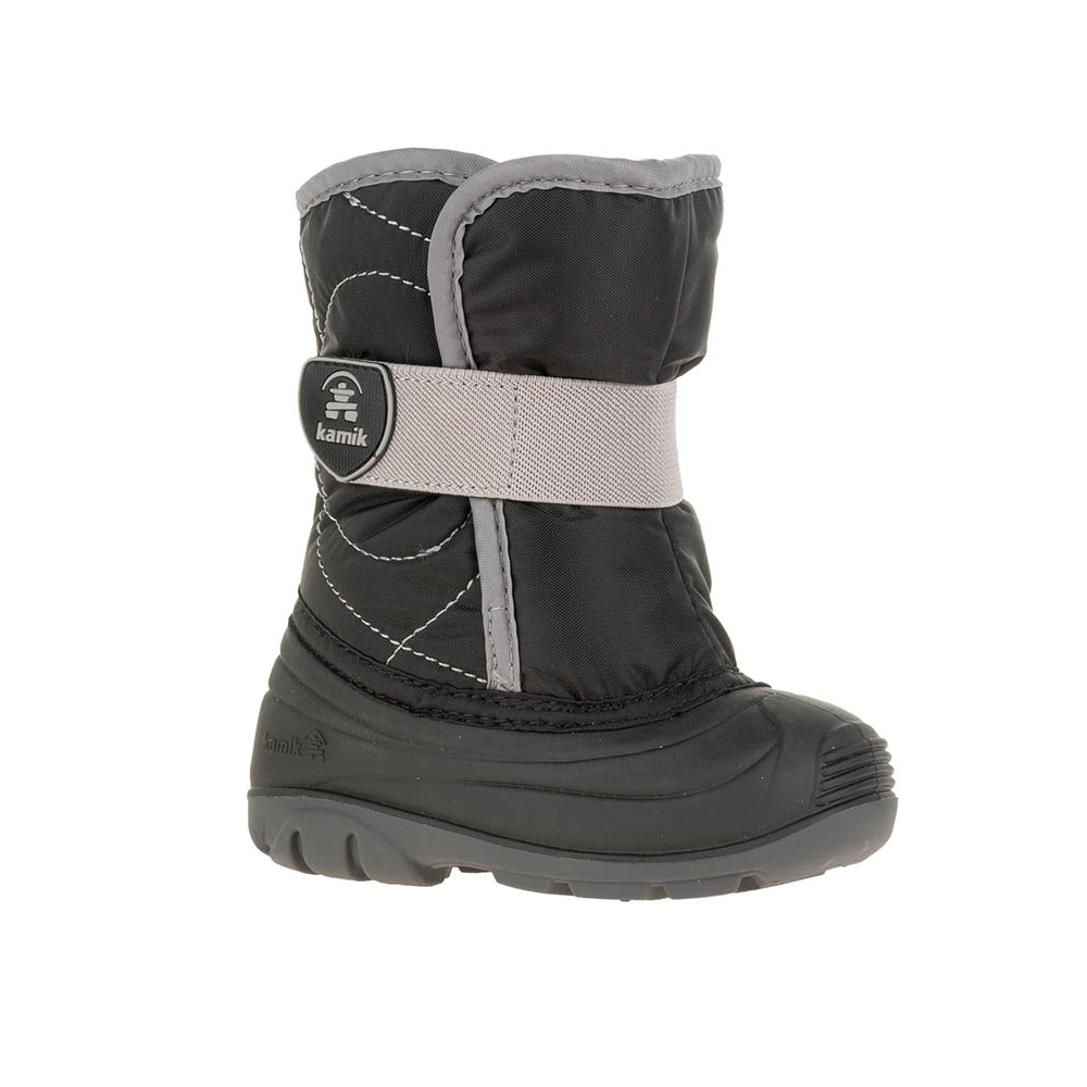 Kamik Snowbug 3 Winter Boot (Black)-Apparel-Kamik--babyandme.ca