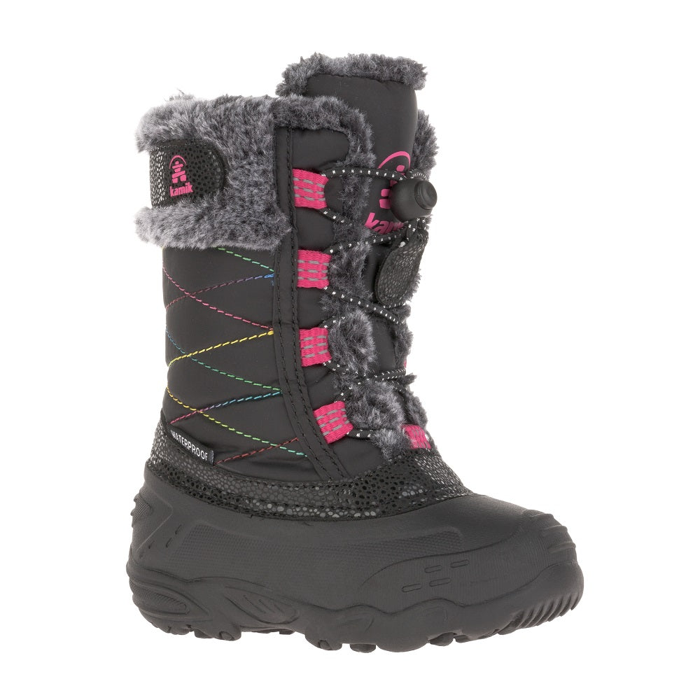 Kamik Star 2 T Winter Boot (Black)-Apparel-Kamik--babyandme.ca