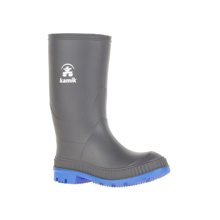 Kamik Stomp Rain Boot (Charcoal Blue)-Apparel-Kamik--babyandme.ca