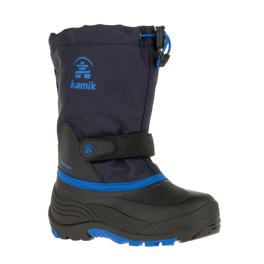 Kamik Waterbug 5 Winter Boot (Navy Blue)-Apparel-Kamik--babyandme.ca