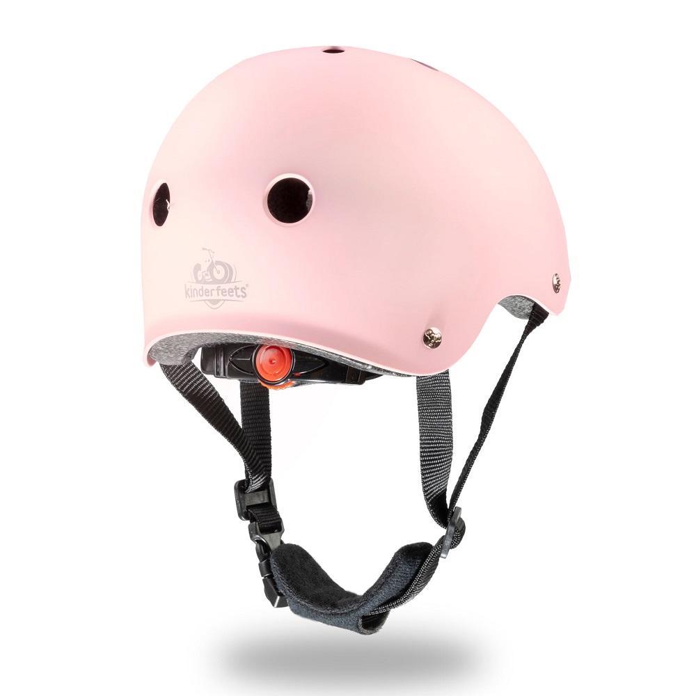 Kinderfeets Helmet (Matte Rose)-Toys & Learning-Kinderfeets-028629 RS-babyandme.ca