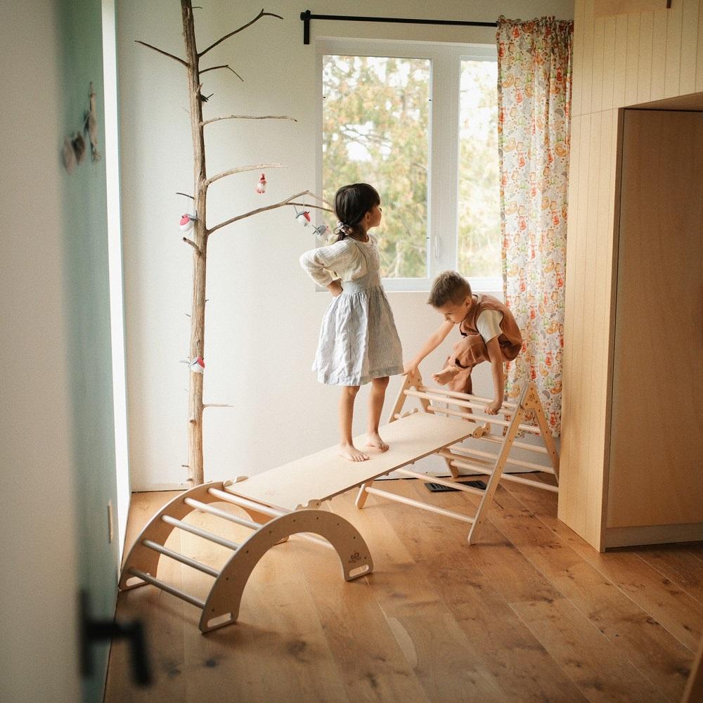 Kinderfeets Pikler Rocking & Climbing Arch - IN STORE PICK UP ONLY-Toys & Learning-Kinderfeets-030590-babyandme.ca