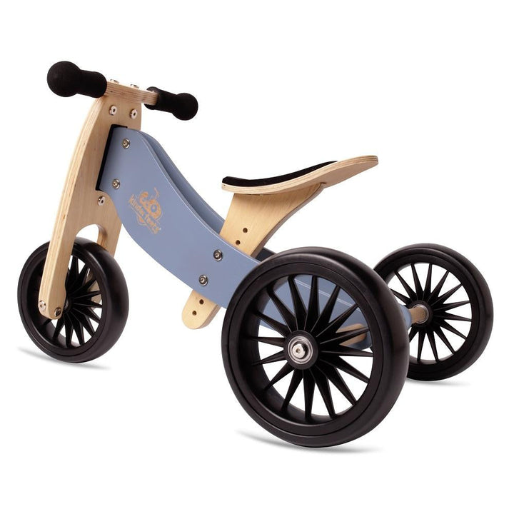 Kinderfeets Tiny Tot PLUS 2-in-1 Bike (Slate Blue)-Toys & Learning-Kinderfeets-027022 BL-babyandme.ca