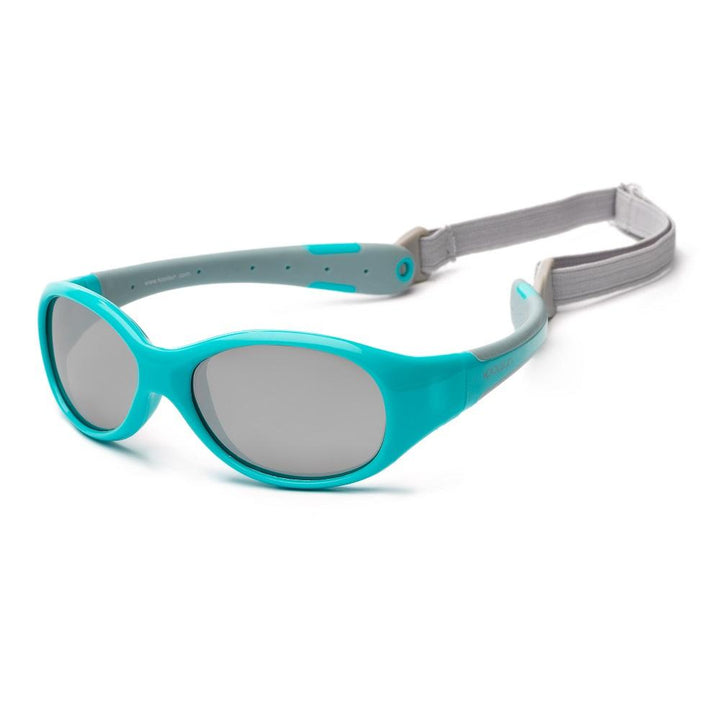 Koolsun Flex Sunglasses (Aqua Grey)-Apparel-Koolsun--babyandme.ca