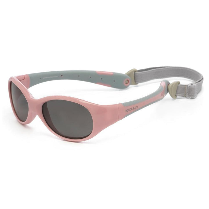 Koolsun Flex Sunglasses (Cameo Pink Grey)-Apparel-Koolsun-0-3 Years-026168 PG 0+-babyandme.ca