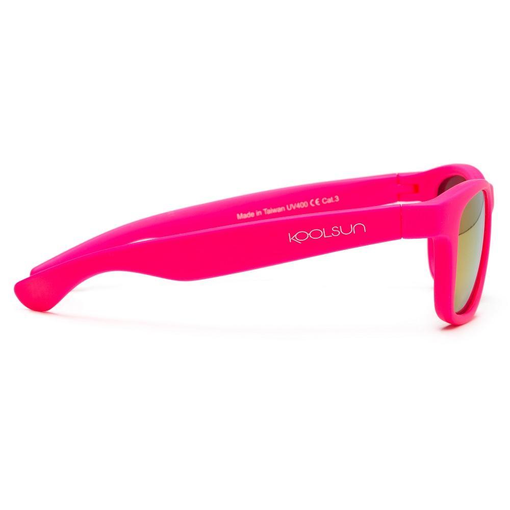Koolsun Wave Sunglasses (Neon Pink)-Apparel-Koolsun--babyandme.ca