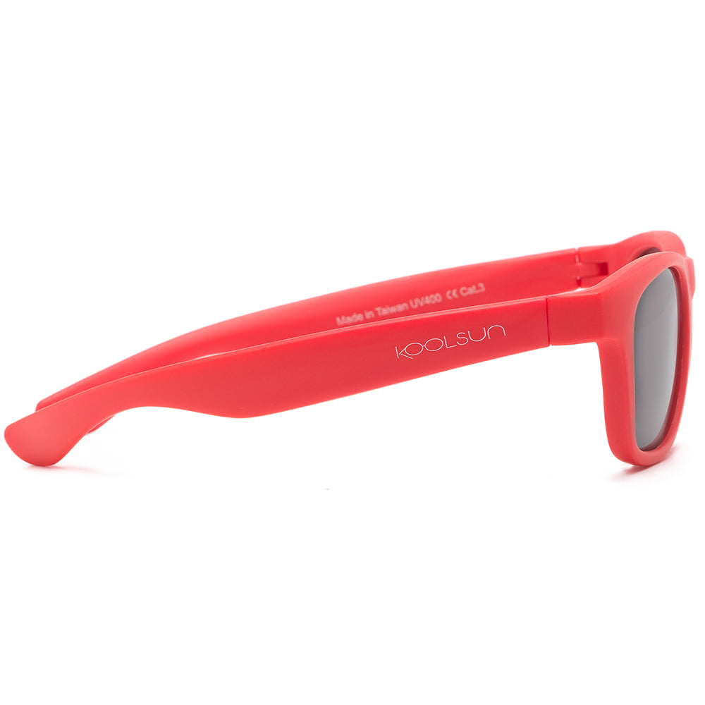 Koolsun Wave Sunglasses (Red)-Apparel-Koolsun--babyandme.ca