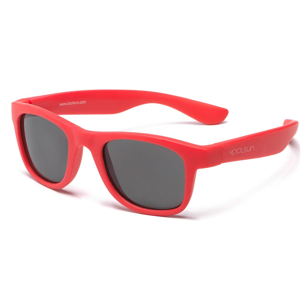 Koolsun Wave Sunglasses (Red)-Apparel-Koolsun--babyandme.ca