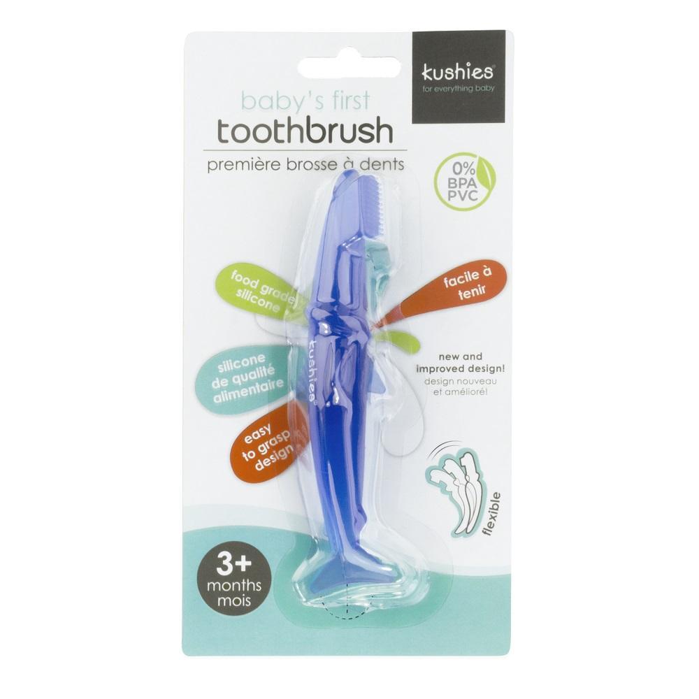 Kushies Baby's First Toothbrush-Health-Kushies-005354 Bl-babyandme.ca