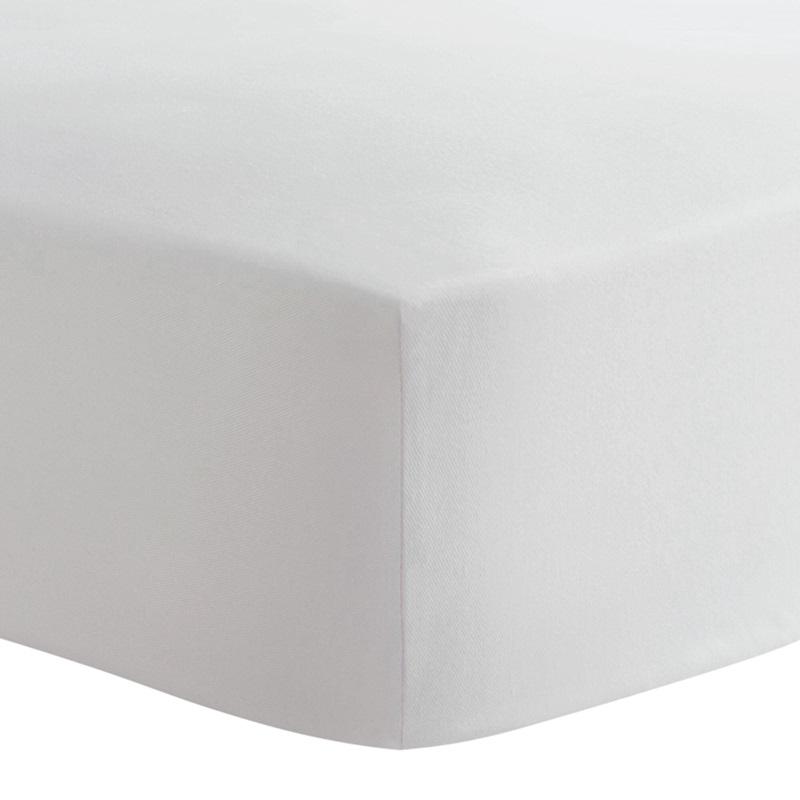 Kushies Crib Sheet (White)-Nursery-Kushies-024712 WH-babyandme.ca