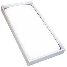 Kushies Organic Jersey Change Pad Cover w/slits for Safety Straps (White)-Bath-Kushies-022154 WH-babyandme.ca
