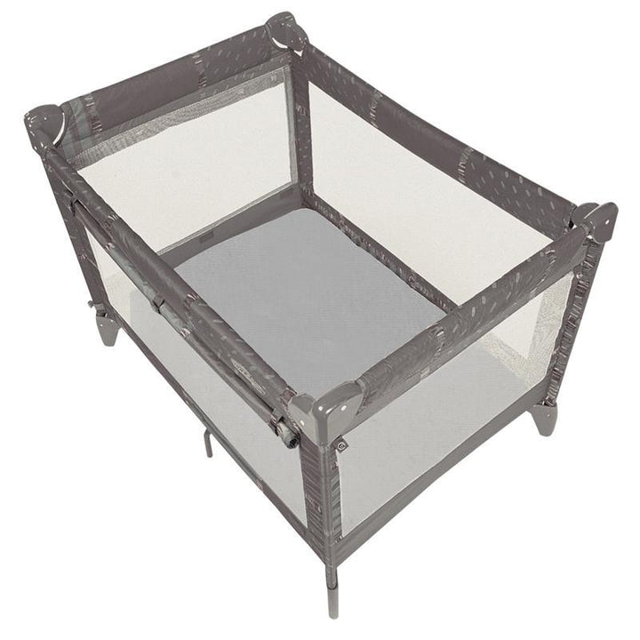 Kushies Organic Jersey Playpen Fitted Sheet-Nursery-Kushies-Grey-003781 GY-babyandme.ca
