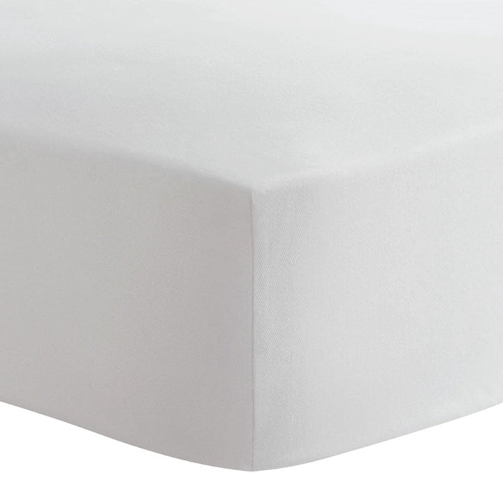 Kushies Organic Jersey Travel Lite Crib Sheet (White)-Nursery-Kushies-021020-babyandme.ca