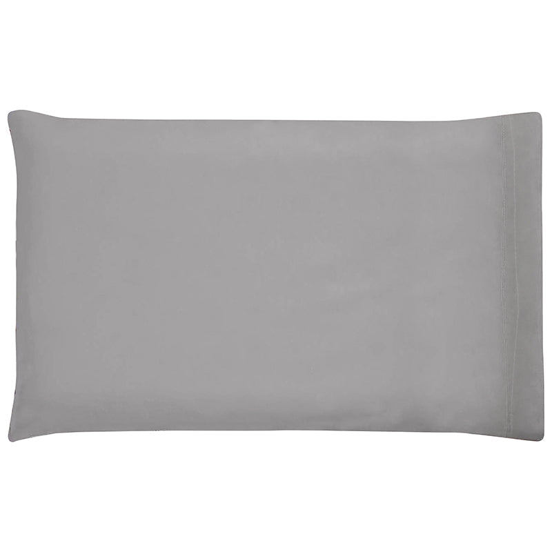 Kushies Percale Toddler Pillow Case (Grey)-Nursery-Kushies-030723 GY-babyandme.ca