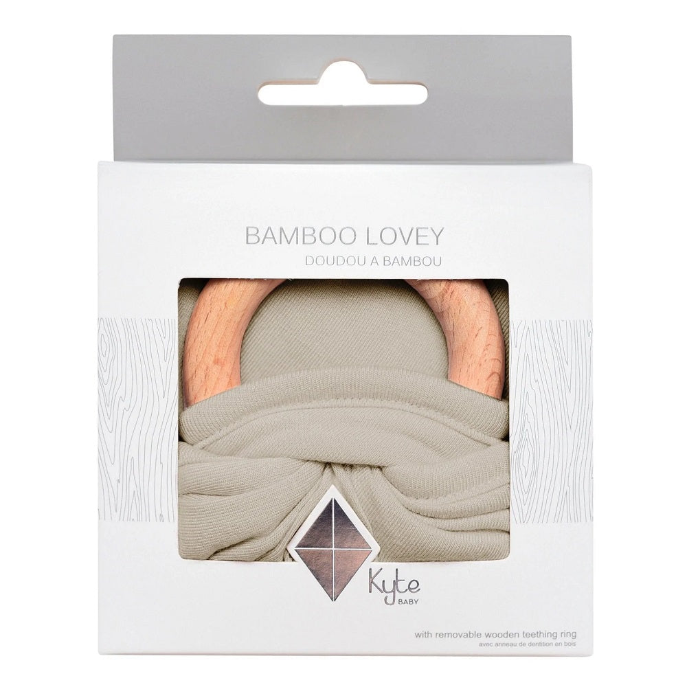 Kyte Baby Bamboo Lovey (Khaki)-Toys & Learning-Kyte Baby-027660 KH-babyandme.ca