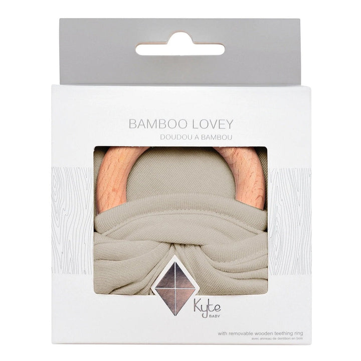 Kyte Baby Bamboo Lovey (Khaki)-Toys & Learning-Kyte Baby-027660 KH-babyandme.ca