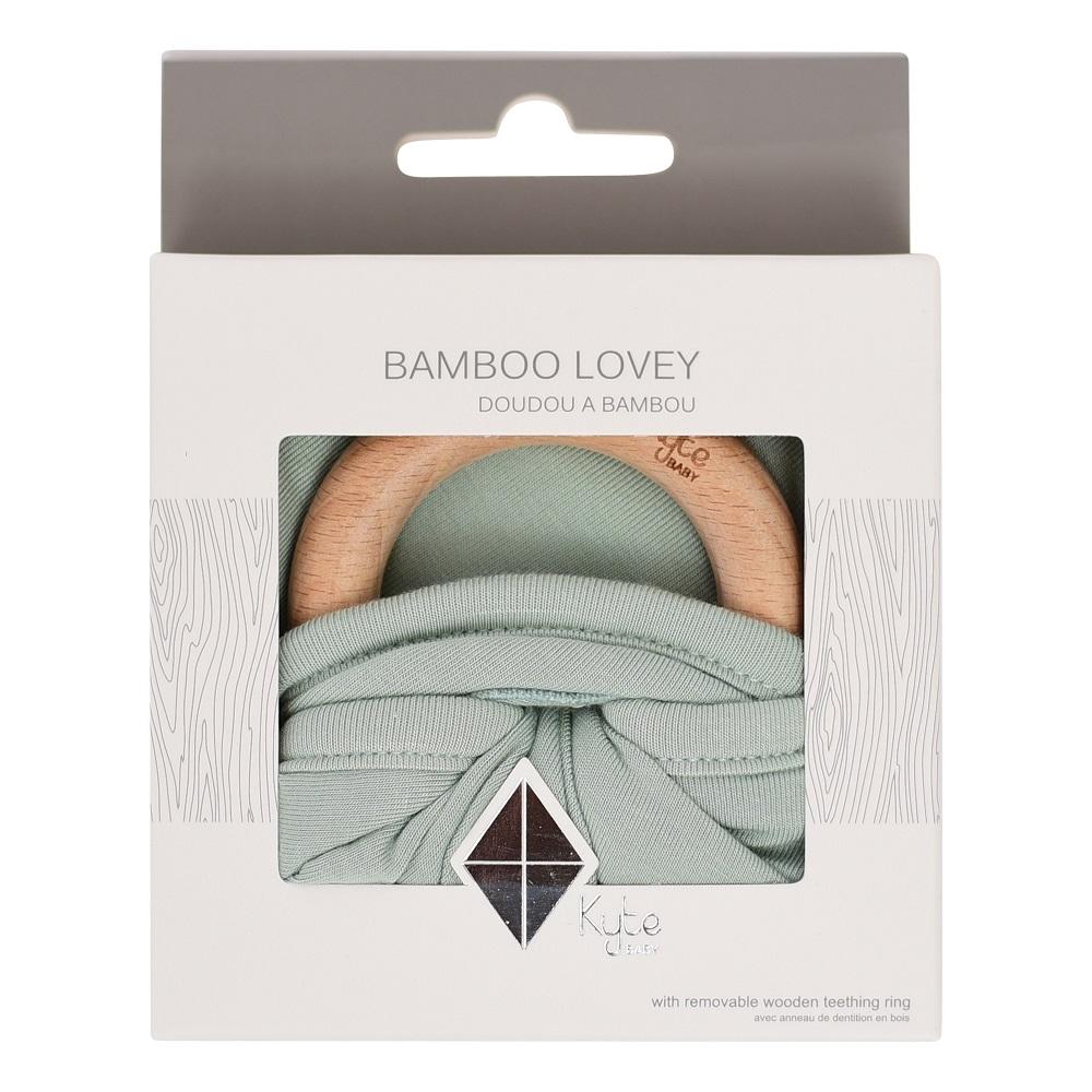 Kyte Baby Bamboo Lovey (Sage)-Toys & Learning-Kyte Baby-027660 SG-babyandme.ca