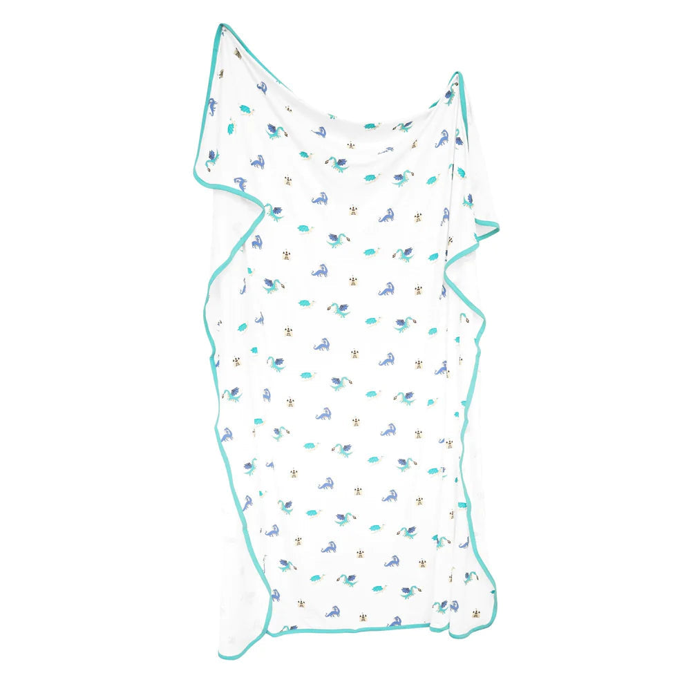 Kyte Baby Bamboo Single Swaddle (Dragon)-Nursery-Kyte Baby-027845 DRA-babyandme.ca