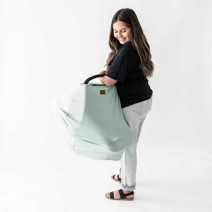 Kyte Baby Car Seat Cover (Sage)-Feeding-Kyte Baby-030984 SG-babyandme.ca