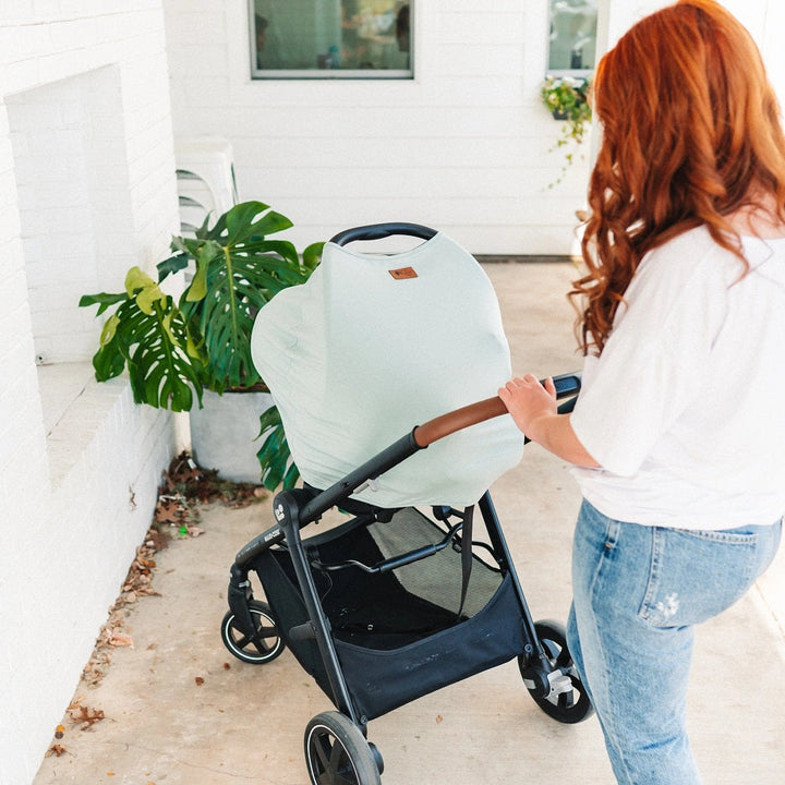 Kyte Baby Car Seat Cover (Sage)-Feeding-Kyte Baby-030984 SG-babyandme.ca