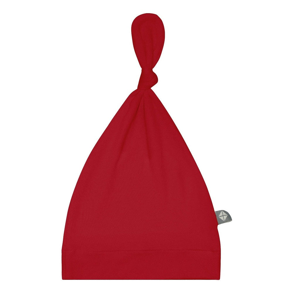 Kyte Baby Knotted Cap (Cardinal)-Apparel-Kyte Baby--babyandme.ca