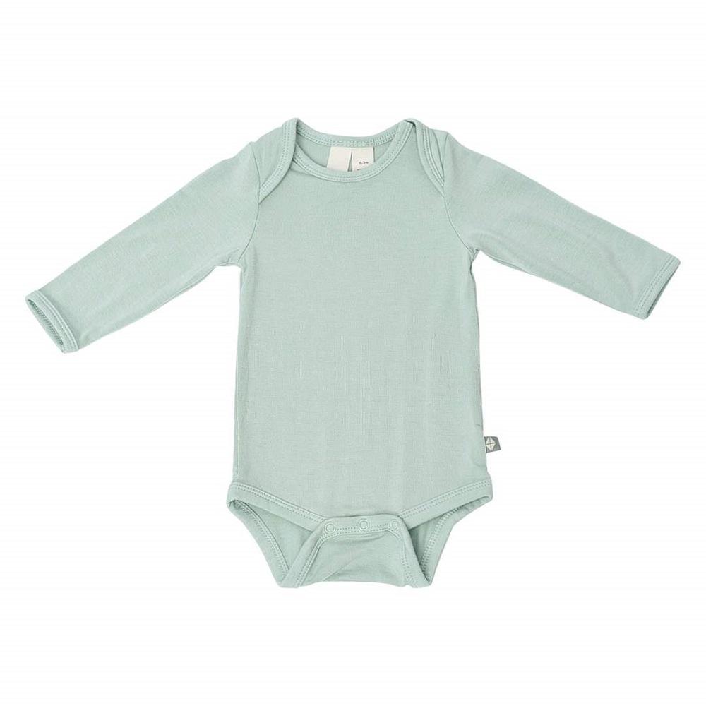 Kyte Baby Long Sleeve Bodysuit (Sage)-Apparel-Kyte Baby--babyandme.ca