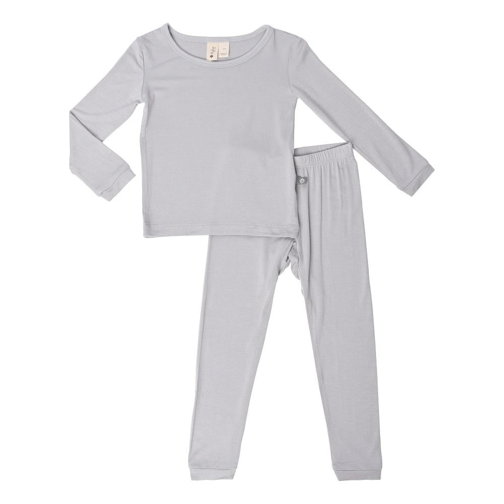 Kyte Baby Long Sleeve Toddler Pajama Set (Storm)-Apparel-Kyte Baby--babyandme.ca