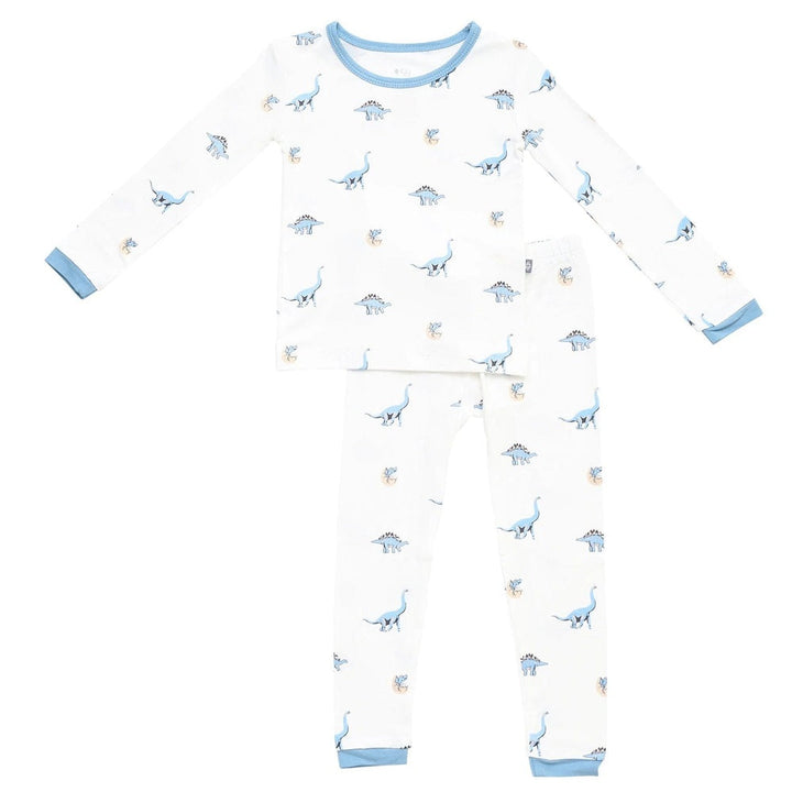 Kyte Baby Printed Long Sleeve Toddler Pajama Set (Jurassic)-Apparel-Kyte Baby--babyandme.ca