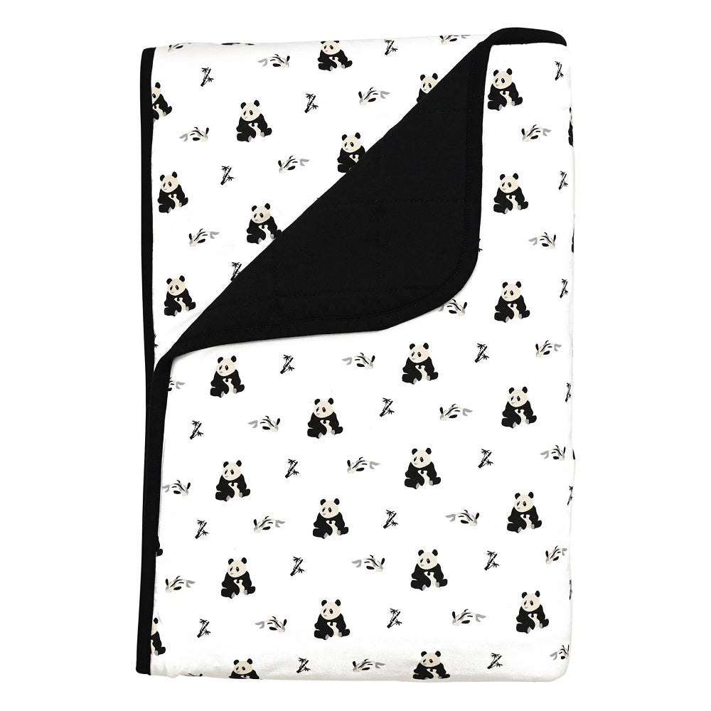 Kyte Baby Printed Toddler Blanket 1 TOG (Black and White Zen