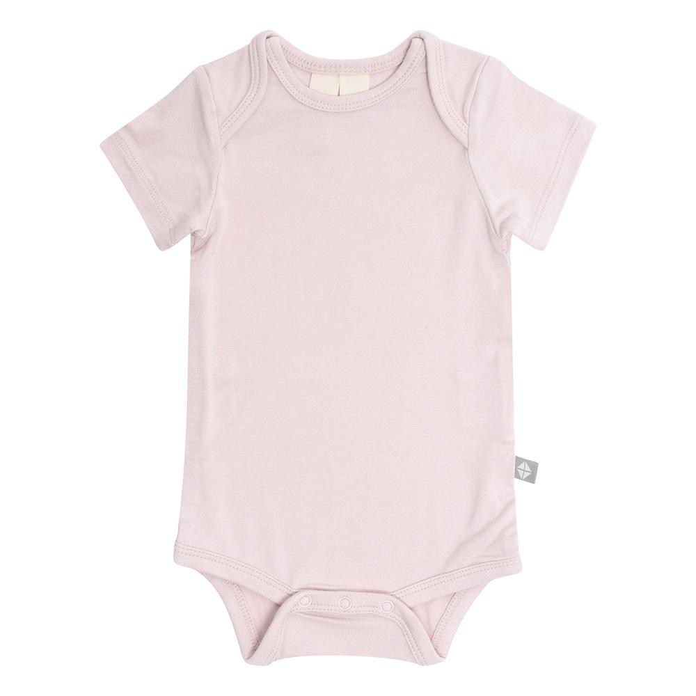 Kyte Baby Short Sleeve Bodysuit (Blush)-Apparel-Kyte Baby--babyandme.ca