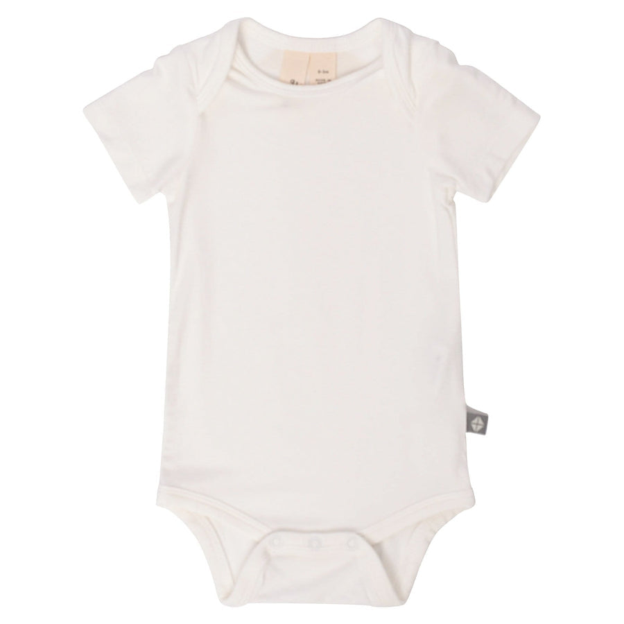 Kyte Baby Short Sleeve Bodysuit (Cloud)-Apparel-Kyte Baby--babyandme.ca