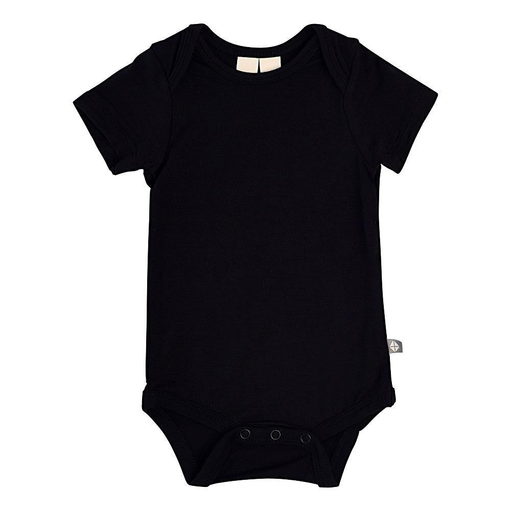 Kyte Baby Short Sleeve Bodysuit (Midnight)-Apparel-Kyte Baby--babyandme.ca
