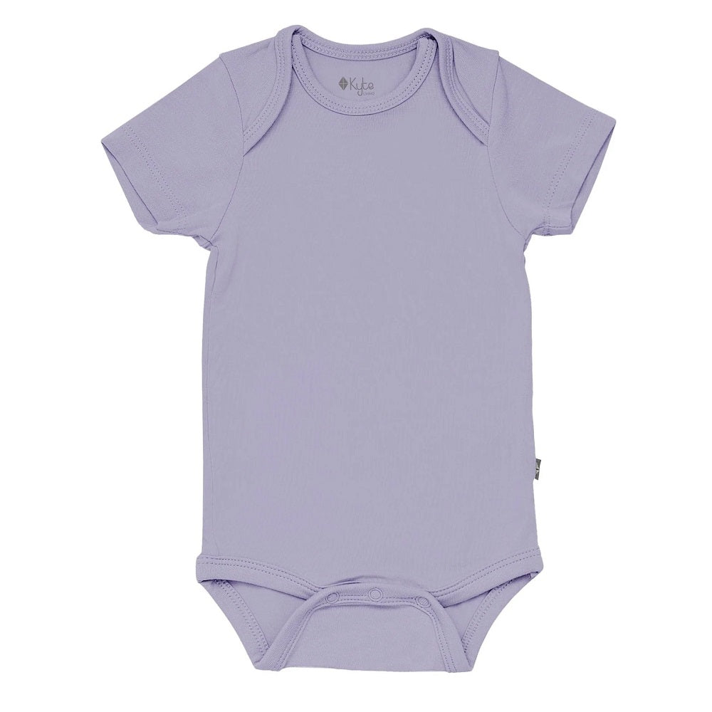 Kyte Baby Short Sleeve Bodysuit (Taro)-Apparel-Kyte Baby--babyandme.ca
