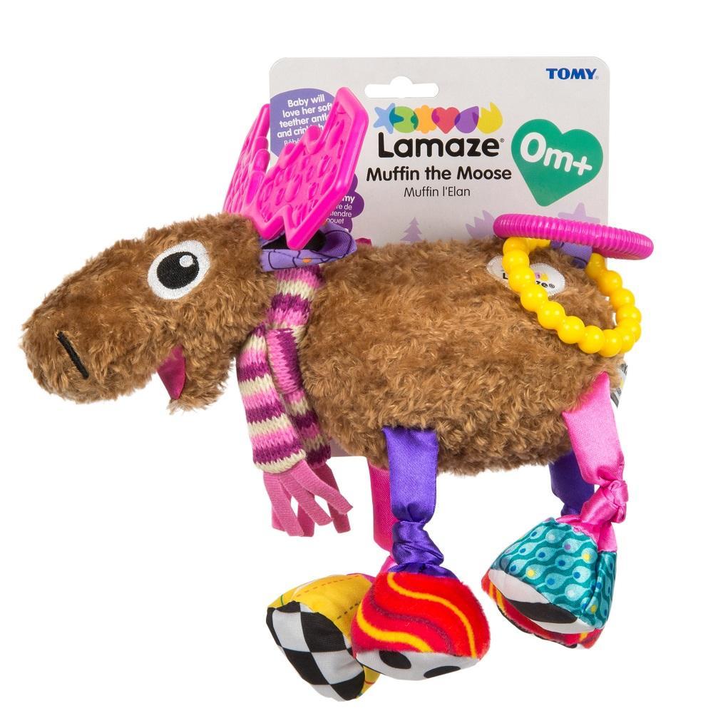 Lamaze Clip & Go Muffin the Moose-Toys & Learning-Lamaze-008388 MU-babyandme.ca