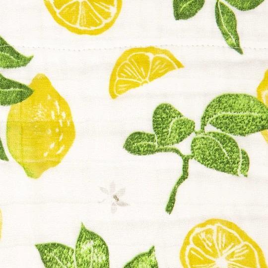 Little Unicorn Cotton Muslin Quilt Lemon Drop babyandme