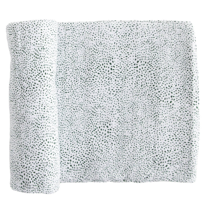 Little Unicorn Cotton Muslin Single Swaddle (Green Seed)-Nursery-Little Unicorn-025657 GR-babyandme.ca