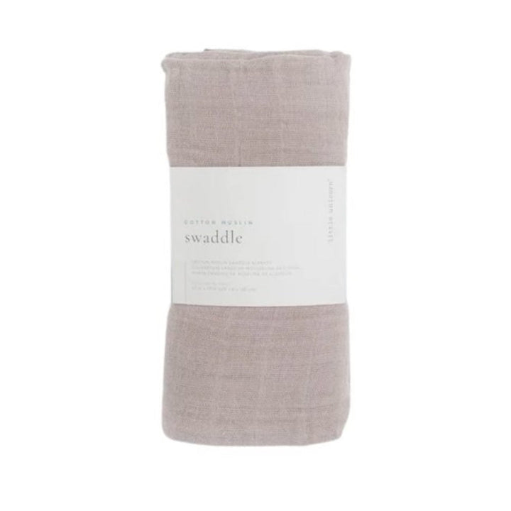 Little Unicorn Cotton Muslin Single Swaddle (Porpoise)-Nursery-Little Unicorn-025657 PO-babyandme.ca